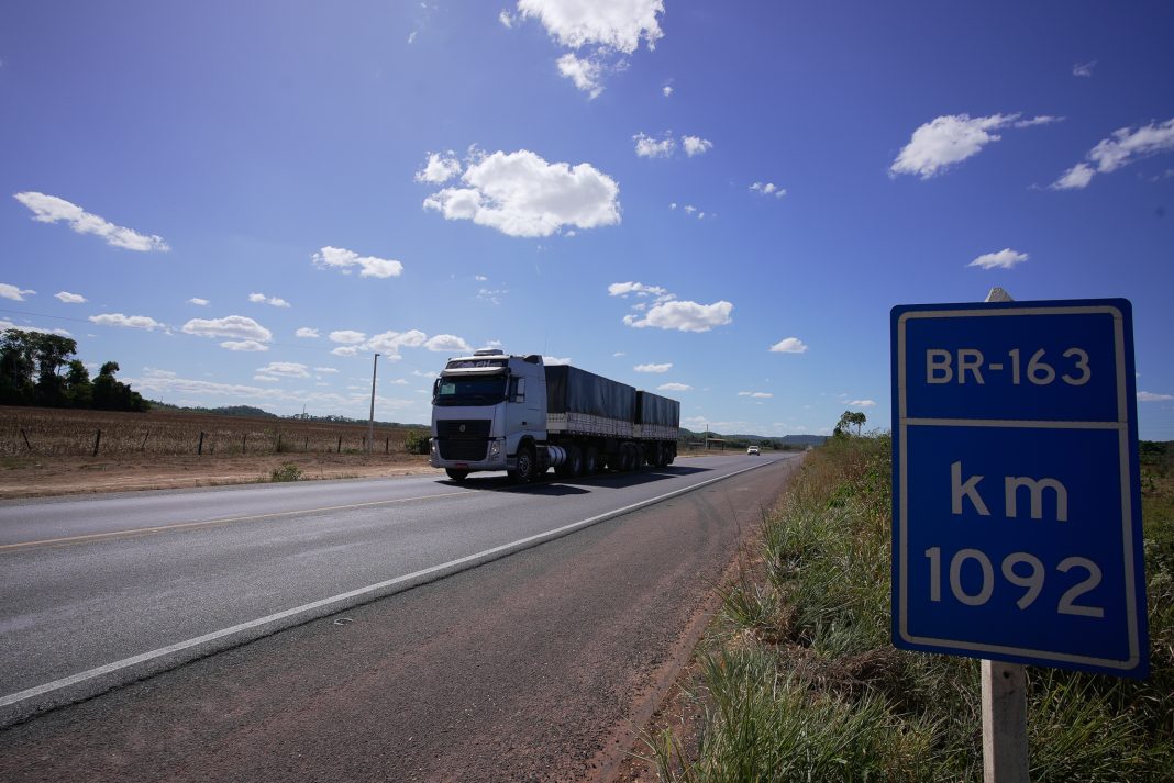 Via Brasil BR 163 Promove Melhorias Em Trechos Da Rodovia Entre Mato