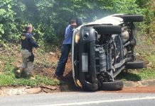 Motorista da Secretaria de Saúde de Vitória dirige embriagado, provoca acidente e é preso pela PRF