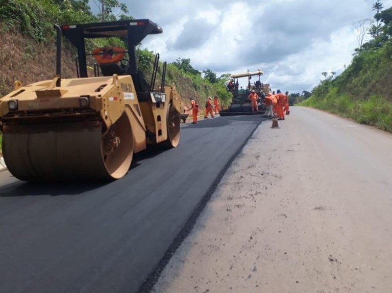 Obras de implantação e pavimentação da BR-230/PA avançam – SETCESP