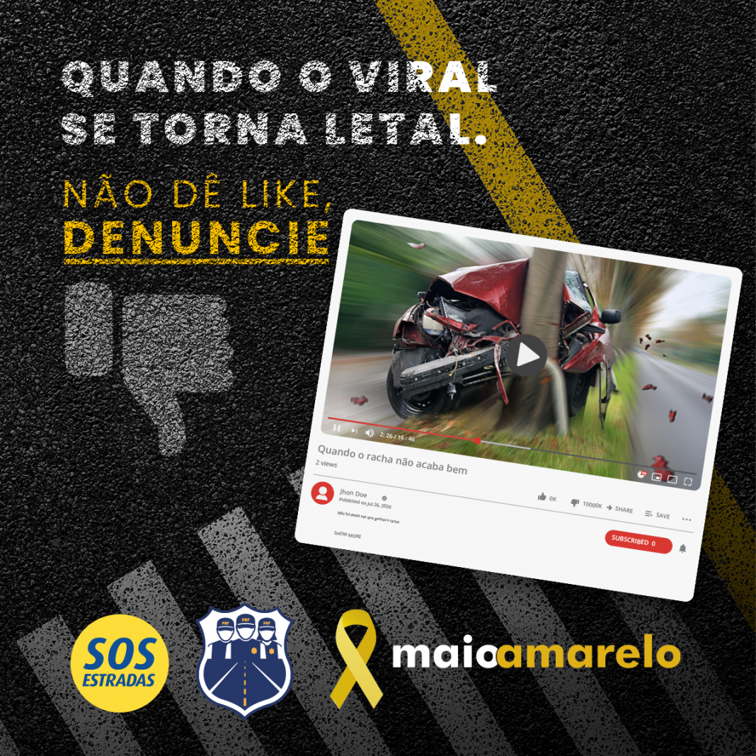 Não dê like- Denuncie