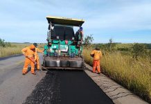BR-070, em Goiás, recebe obras de melhorias no pavimento