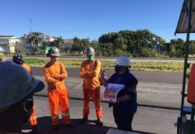 DNIT orienta trabalhadores sobre prevenção a queimadas nas obras na BR-116/RS