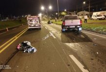 Motociclista morre em acidente na BR-369, no Paraná
