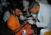 EcoRodovias realiza testes de Covid-19 e aplicar vacinas em caminhoneiros