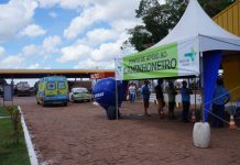 Concessionária adota ações sanitárias na BR-163 para prevenir Covid-19, no MT