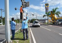 DER do Espírito Santo e IPEM fazem aferição de radares