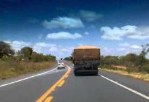 Obras interditam trevo da BR-135, em Montes Claros