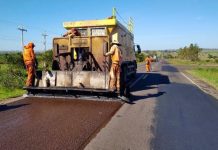 DNIT realiza obras de manutenção em rodovias no Mato Grosso do Sul
