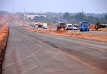 Obras na Travessia Urbana de Jaciara (MT) na BR-364 deixa tráfego lento