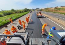 SP-284 tem obras no pavimento em Paraguaçu Paulista e João Ramalho