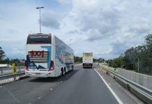 Via Dutra passa por obras de contenção de taludes no Vale do Paraíba (SP)