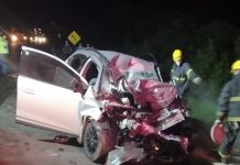 Acidente com vítima fatal na BR-282 em Xaxim (SC)