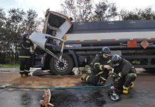 Caminhoneiro morto na MS-379 faria entrega em Laguna Carapã
