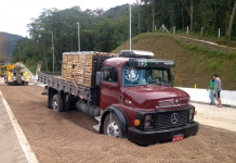 Área de Escape na BR-376, em Guaratuba (PR) evita terceiro acidente na semana