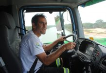 Campanha “Sono e Direção” orienta caminhoneiros nesta terça (6), na SP-348, em Santa Bárbara d’Oeste