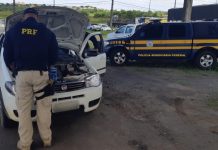PRF do Sergipe recupera na BR-235 veículo roubado