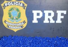 PRF apreende milhares de remédios sem Nota Fiscal na BR-365, em MG