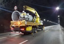 Lamsa realiza manutenção preventiva em viaduto na Linha Amarela, no RJ