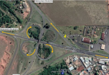 Obras na Raposo Tavares interditam alça no Km 446, em Assis (SP)