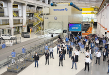 VW do Brasil inaugura nova prensa na unidade Anchieta, em SP