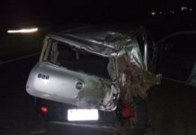 Colisão na BR-101, em Laguna (SC) deixa duas pessoas feridas
