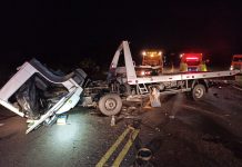 Motorista morre e outro fica ferido em acidente com ônibus na BR-369