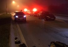 Homem morre e filha fica ferida em acidente na Piaçaguera-Guarujá, em SP