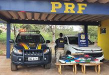 PRF apreende carga de cocaína avaliada em mais de R$ 2 mi em Jaru (RO)