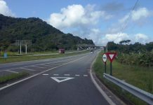 Régis Bittencourt (BR-116) passa por obras no pavimento em Juquiá (SP)