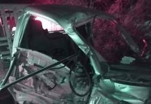 Acidente na MGC-122 deixa homem e mulher feridos, em Capitão Enéas