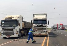 Fumaça provoca acidentes com seis feridos na PR-444