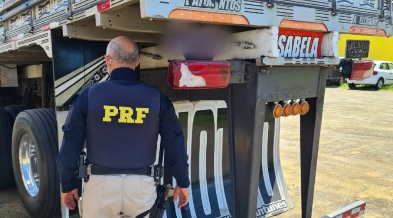 Policia e Caminhão Rebaixado - Rodando Pelo Brasil 