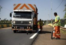 DNIT realiza manutenção em rodovias federais do Paraná