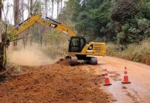 DER de MG realiza obras nas estradas de acesso ao Parque do Rio Doce
