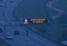 Concessionária promove drive-thru com caminhoneiros