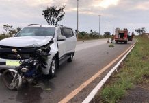 Motociclista de 57 anos morre em acidente na BR-080, no DF