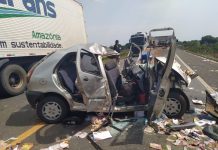 Grave acidente na BR-153 deixa três mortos e crianças em estado grave