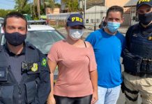 PRF reencontra motorista de aplicativo assaltada no Paraná