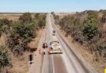 Usuários ganham mais segurança na recuperação da BR-153, no TO