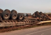 Capotamento na BR-354 mata homem e mulher em Rio Paranaíba (MG)
