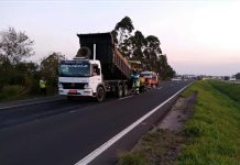 Concessionária promove obras de melhorias na BR-101, em SC