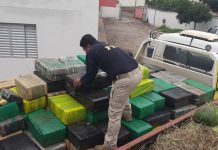 Polícia flagra na BR-365 quatro toneladas de drogas em carga de melância