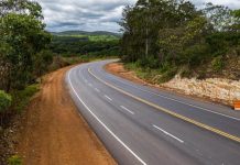Obras alteram tráfego em trecho urbano da BR-414, em Corumbá de Goiás (GO)