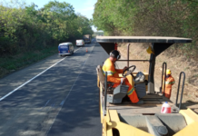 Concessionária realiza serviços de recuperação no pavimento da SP-331