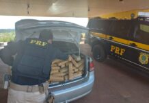PRF apreende 273 Kg de maconha, skunk e haxixe em Ponta Porã (MS)