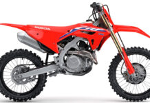 Honda inicia recall da CRF 450R por problemas na corrente de transmissão