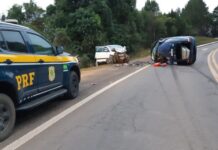 Homem de 30 anos morre na BR-116, em Campestre da Serra (RS)