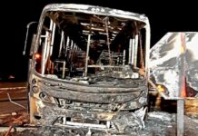 Homem morre na PR-423 após ser atingido por carreta e ônibus