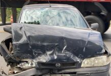 Motorista de carro e passageira grávida ficam feridos na BR-393, no RJ