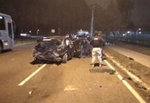 Capotamento mata uma pessoa na BR-476, em Curitiba (PR)